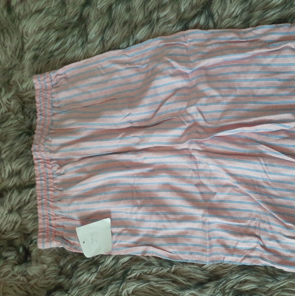 Pink with blue stripe skirt - Picture 2 of 3
